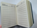 申士（SHEN SHI） 口袋本手账本笔记本封面寓意便携迷你随身记事小本子学生文具办公用品100张JD100-31天蓝色1本 实拍图