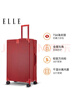 ELLE法国24英寸红色结婚陪嫁婚箱行李箱TSA密码拉杆箱女士旅行箱 实拍图