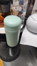 【全网爆款】迷你口袋保温杯304不锈钢水杯便携可爱水杯女生 淡青色 150ml 实拍图