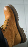 骆驼（CAMEL）王俊凯同款冬加绒户外工装马丁大黄靴男 G122W7757TR 金黄 42 实拍图