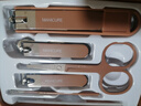 海菲诺指甲刀套装全套指甲剪死皮剪挖耳勺指甲锉指甲钳套装工具6件 实拍图