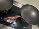 京严铁锅章丘炒锅正宗老式无涂层精铁不粘炒菜锅家用圆底煎锅燃气专用 【宗师级｜古法技艺】适合5-7人  直径 34cm 【三次开锅发货｜不粘不锈｜好养锅】 实拍图