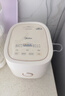 美的（Midea）电饭煲家用1-2人智能IH立体加热大火力电饭锅迷你多功能预约煮小米粥2L玄钢鼎釜CFB2060H品牌官方 实拍图