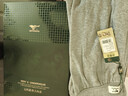 七匹狼保暖裤男秋裤男士秋裤纯棉防寒保暖裤男士秋裤春秋款保暖秋裤 【100%纯棉全裤抗菌】浅灰+深灰 XL -175/100(130-150斤) 实拍图