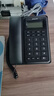 飞利浦（PHILIPS）有绳电话机座机 固定电话 办公家用 双接口 免电池 免提通话 一键拨号 黑名单 CORD022 黑色 实拍图