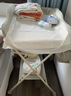 babycare尿布台多功能可折叠新生儿护理台抚触洗澡便携婴儿床-温特绿 实拍图