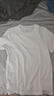 京东京造【液氨抗皱】t恤男短袖男士t恤纯棉白小T衣服 白色 M 实拍图