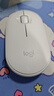罗技（Logitech）LOGITECH PEBBLE鼠标 无线蓝牙鼠标 办公静音鼠标 女性鼠标对称鼠标 鹅卵石造型 米白色 实拍图