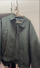 优衣库合作款男装女装PUFFTECH空气棉服休闲短茄克外套夹克479411 57 深橄榄色 S /165/84A 实拍图