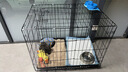 宠乐乖（CHONGLEGUAI）狗笼猫笼狗笼子中小型犬带厕所幼犬折叠便携猫笼子猫咪兔笼850ZG 实拍图