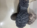 全洲狼 雪地靴男冬季新款东北棉鞋男大码抗寒防水加绒保暖轻便防滑靴子 棕色棉鞋-升级版 加绒 42 (260mm) 实拍图