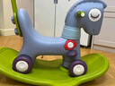 babycare儿童摇摇马四合一小木马婴儿周岁礼物玩具蒙因蓝 实拍图