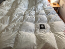 水星家纺羽绒被95%白鹅绒被子冬季加厚冬被芯双人羽绒被220cm×240cm1200g 实拍图