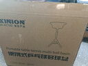 莹恋WINION严选 乒乓球多球盆专业可移动多球架多球筐集球盆 黑红色 实拍图