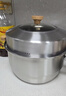 爱仕达（ASD）蒸锅304不锈钢三层家用蒸煮炖汤锅 28CM加高双层蒸笼·原木系列G1 实拍图