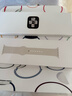 Apple/苹果 Watch SE 智能手表GPS+蜂窝款40毫米星光色铝金属表壳星光色运动型表带S/M MXHR3CH/B 实拍图