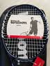 Wilson威尔胜小黑拍网球拍轻量舒适休闲拍ELITE COMP NY 2WR088110U2 实拍图