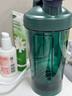 Blender Bottle蛋白粉摇摇杯运动水杯 大容量塑料杯带刻度健身便携搅拌男士女生 Pro款tritan深绿色710ml 实拍图