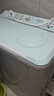 统帅（Leader）海尔出品 波轮洗衣机 双桶半自动双缸 15公斤大容量易操作 京东自营以旧换新家电补贴 XPBL150-688 实拍图