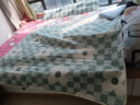 彩虹生活【高温断电】双人排潮取暖双温双控无纺布电热毯电褥子1.8*1.5米 实拍图