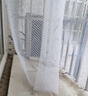 九千谷阳台防护网 围栏网住宅窗户防坠保护网0.8孔1.2米宽4米长  3834 实拍图