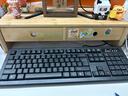 双飞燕有线键盘防水USB台式机笔记本电脑外接办公游戏家用键盘轻音按键矮键帽经典款KR-85 【电脑通用型】双飞燕USB有线键盘KR-85 实拍图