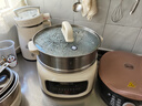九阳（Joyoung）电蒸锅电煮锅电火锅家用蒸包子蒸螃蟹锅15.5L大容量电热锅分体可拆洗多用途锅GZ581 实拍图