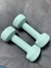 Keep彩色浸塑哑铃男女健身女士手臂塑形力量训练 薄荷绿 1.5kg*2 实拍图