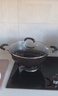 苏泊尔supor 铸铁双耳无涂层深型炒锅34CM耐磨铁锅燃气电磁炉通用FC34Y1 实拍图