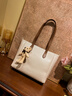viney牛皮包包女包大容量托特包轻奢斜挎单肩包生日新年礼物送女生女友 实拍图