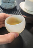 容山堂陶韵 白瓷玉瓷茶杯 定窑大号品茗杯主人杯个人单杯功夫茶具陶瓷 玉瓷茶杯-大号 实拍图