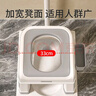 HOUYA蹲便改坐便椅软垫舒适款坐便器移动马桶蹲厕坐便凳淋浴洗澡坐凳 实拍图