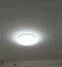 雷士（NVC）LED吸顶灯现代简约客厅卧室书房餐厅灯具超薄舒适大屏柔光 白月 四室两厅-带风扇-高性价比 实拍图
