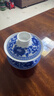 恒铭昌景德镇青花瓷盖碗茶杯陶瓷泡茶杯茶具敬茶碗单个三才杯手抓壶 大号富贵连年盖碗260ml 实拍图