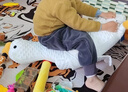 babycare新生婴儿排气枕头新生宝宝趴睡安抚枕搂睡觉神器0-6月-慕斯泡芙鹅 实拍图