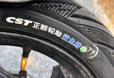 正新CST 60/100-10 (14X2.50/2.50-10)  CDC-01 鲨鱼鳍 电动车真空胎 实拍图