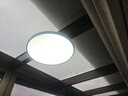 正泰（CHNT）吸顶灯LED卧室灯阳台过道灯具超薄三防灯高亮灯饰24W正白光黑边 实拍图