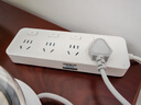 公牛（BULL）分控插座/插线板/插排/排插/接线板/宿舍家用桌面拖线板  3C认证  4位分控全长3米 独立开关 实拍图