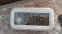 得力（deli）儿童节充电电子闹钟背光家用学生儿童温湿度计床头钟开学升学必备白 LE103A开学必备新年礼物 实拍图
