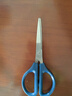 得力(deli)160mm办公生活家用剪刀 小剪子手工剪纸刀 办公用品 蓝色0602 实拍图