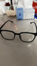 LESCA LUNETIERgm黑框眼镜框男款近视可配度数方粗框痞帅潮防蓝光大脸眼睛架平光 实拍图