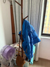 家逸实木衣帽架卧室衣架落地挂衣架立式客厅加粗衣服架子办公室挂包架 实拍图