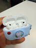 ROCK哆啦a梦耳机套适用于Apple耳机airpodspro3保护套无线苹果蓝牙耳机马年保护壳防摔硅胶百宝袋软壳 Airpods pro3【复古相机蓝】硅胶软壳 正版授权*原创设计 实拍图