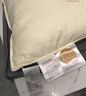 霞珍 羽绒枕95%白鹅绒枕芯100支全棉成人枕头 单只装48*74cm 实拍图