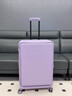 不莱玫行李箱女大容量侧开盖商务拉杆箱男密码旅行箱登机箱紫色20英寸 实拍图