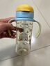 贝亲（Pigeon）自然成长翻盖直饮吸管 大童奶瓶330ml 马戏团 18月+ AA279 实拍图