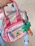 SHUKIKU方糖多功能迷你包儿童户外防泼水双肩包斜挎包手提旅游包经典橙红 实拍图