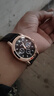 正品男士手表高档休闲石英表简约气质男表皮带高颜值罗马时尚腕表 军团款 实拍图