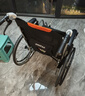 鱼跃 (yuwell)手动轮椅车H062折叠老人轻便免充气铝合金旅行手推代步 实拍图
