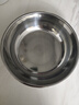 【不锈钢】和面盆厨房烘焙家用火锅盆洗菜打蛋汤锅盆醒面盆料理盆 32cm【热卖款】不锈钢 和面盆 实拍图